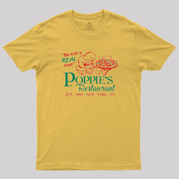 Poppie's Restaurant Geek T-Shirt