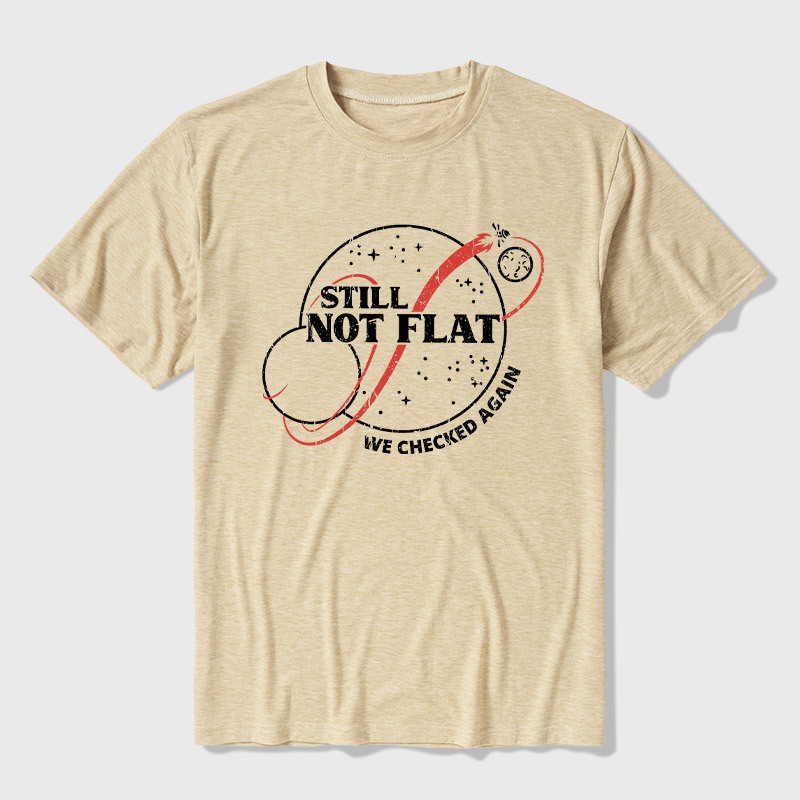 Still Not Flat Ultra Soft Heather Tee