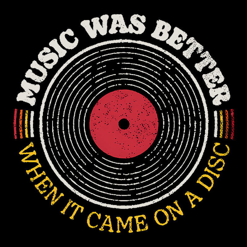 Music Was Better on a Disc Geek T-Shirt