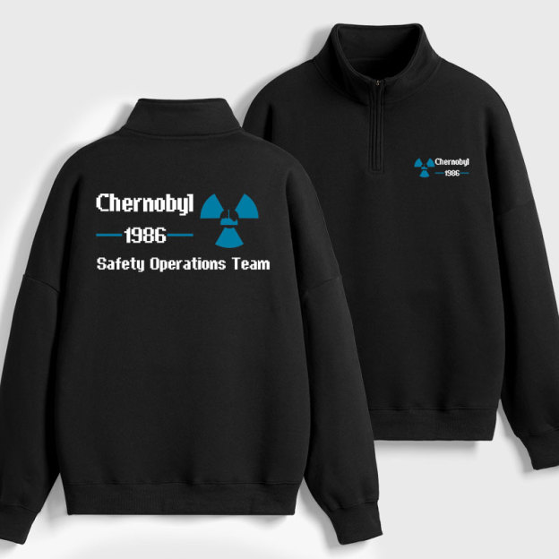Chernobyl 1986 Geek Fleece Quarter-Zip Pollover