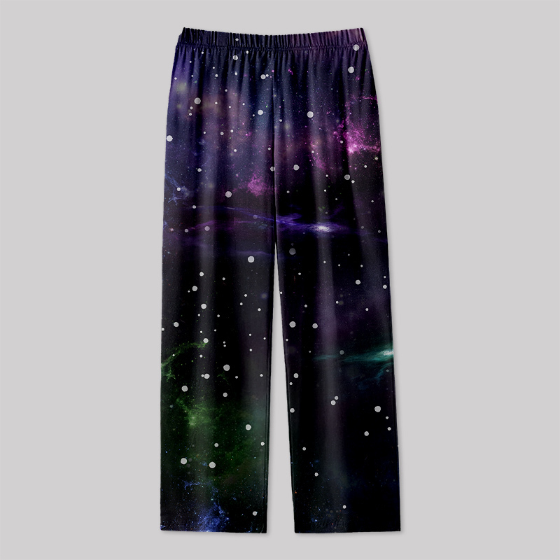 Beautiful Nebula Outer Space Geek Loungewear Pants