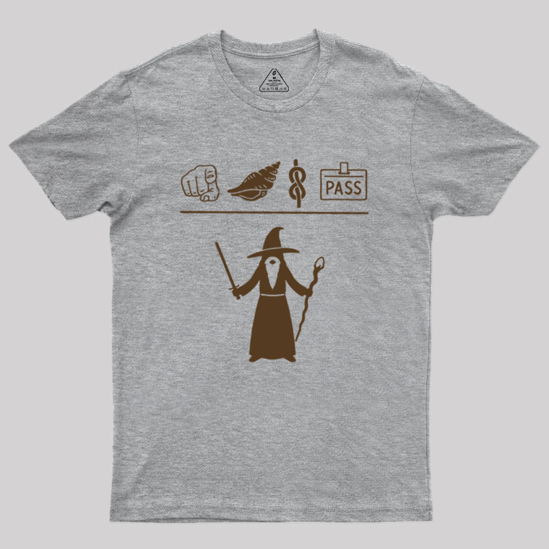 Wizard Hieroglyphs Geek T-Shirt