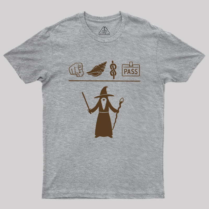 Wizard Hieroglyphs Geek T-Shirt