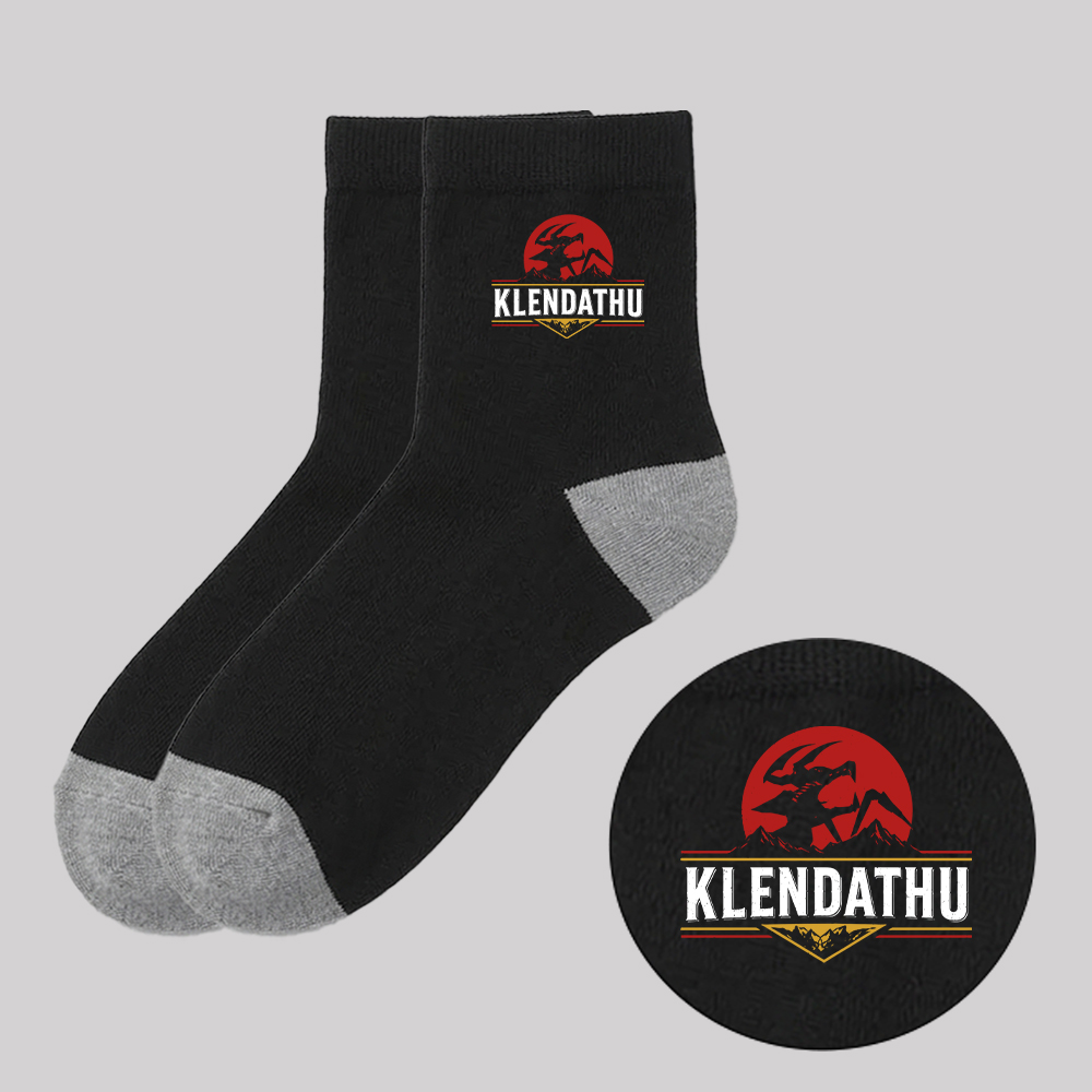 Klendathu Scifi Space Troopers Geek Cotton Daily Socks
