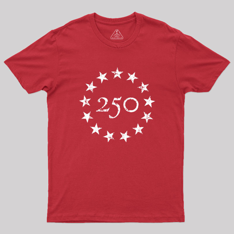 250 Stars Geek T-Shirt