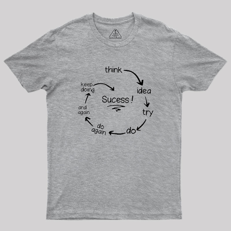 Cycle of Success Geek T-Shirt