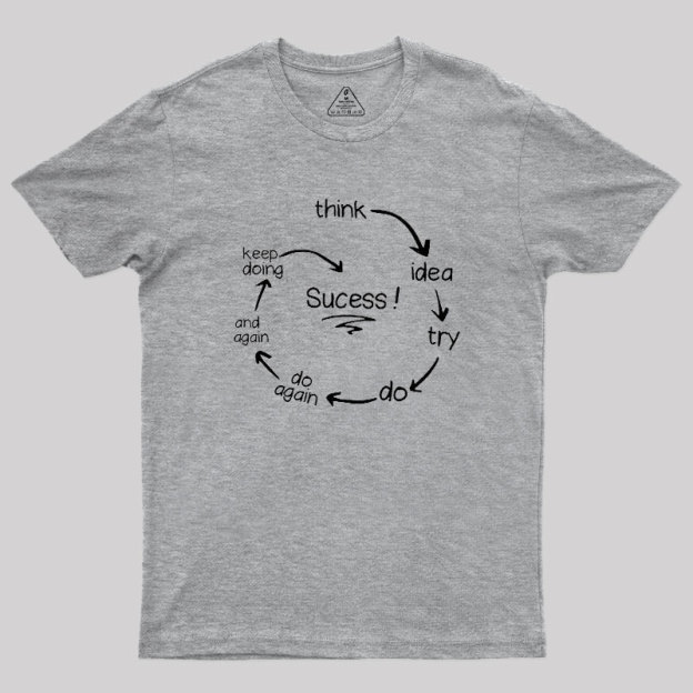 Cycle of Success Geek T-Shirt