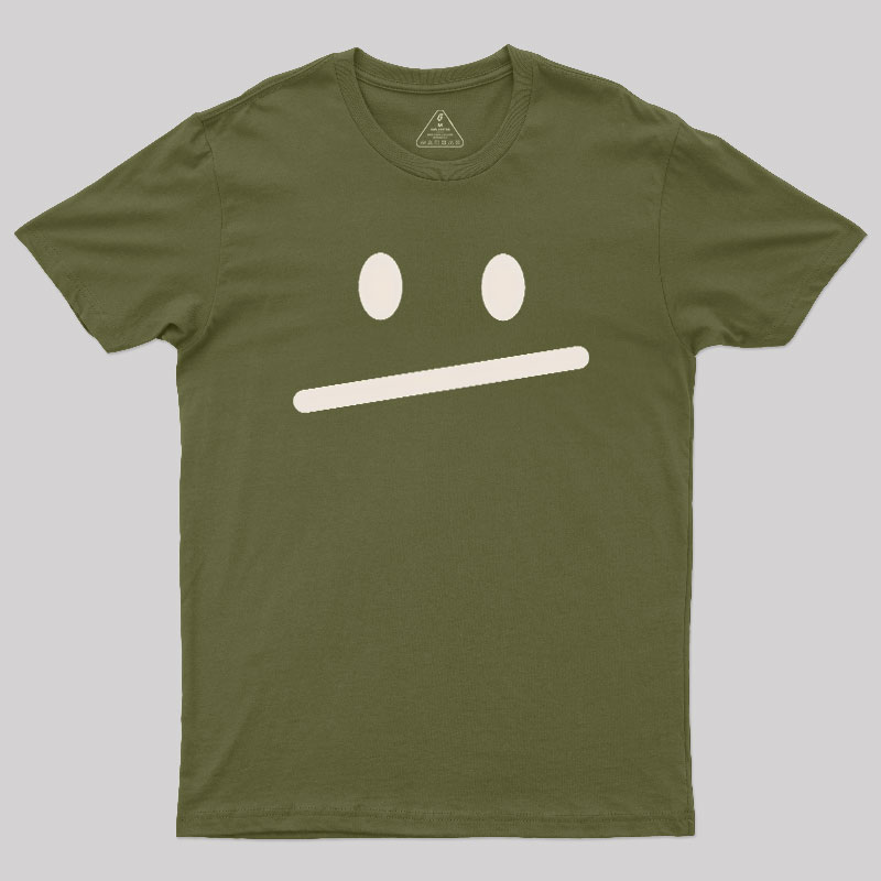 Meh Face Geek T-Shirt
