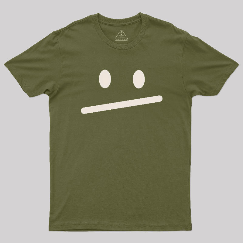 Meh Face Geek T-Shirt