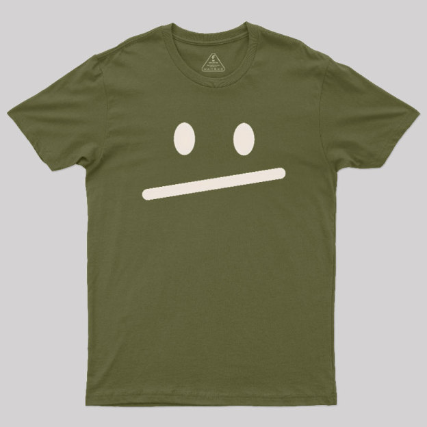 Meh Face Geek T-Shirt