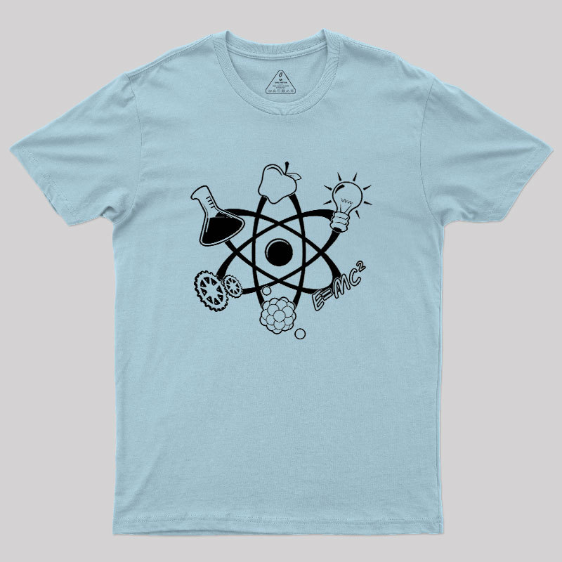 Science Atom Design Geek T-Shirt