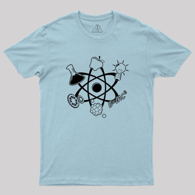 Science Atom Design Geek T-Shirt