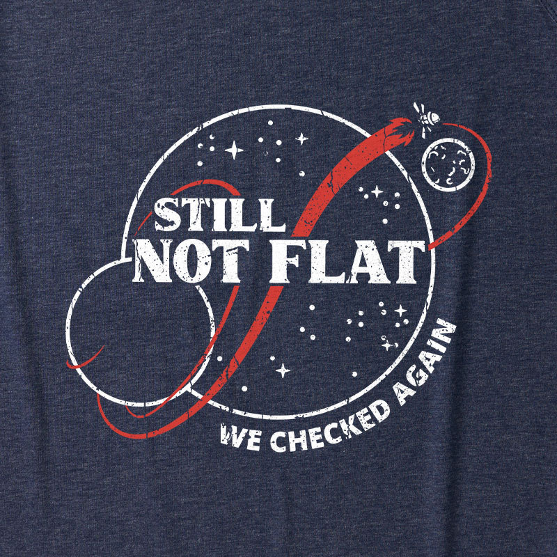 Still Not Flat Ultra Soft Heather Tank