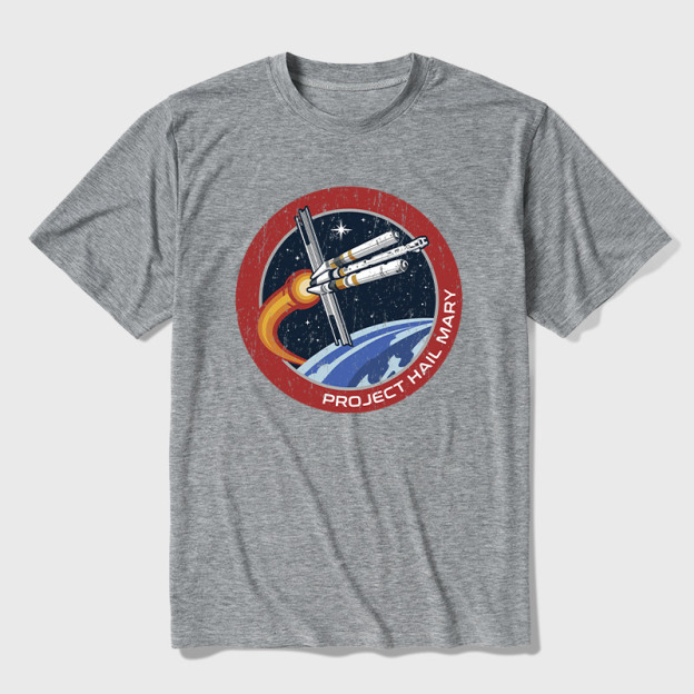 Space Rescue Mission Ultra Soft Heather Tee