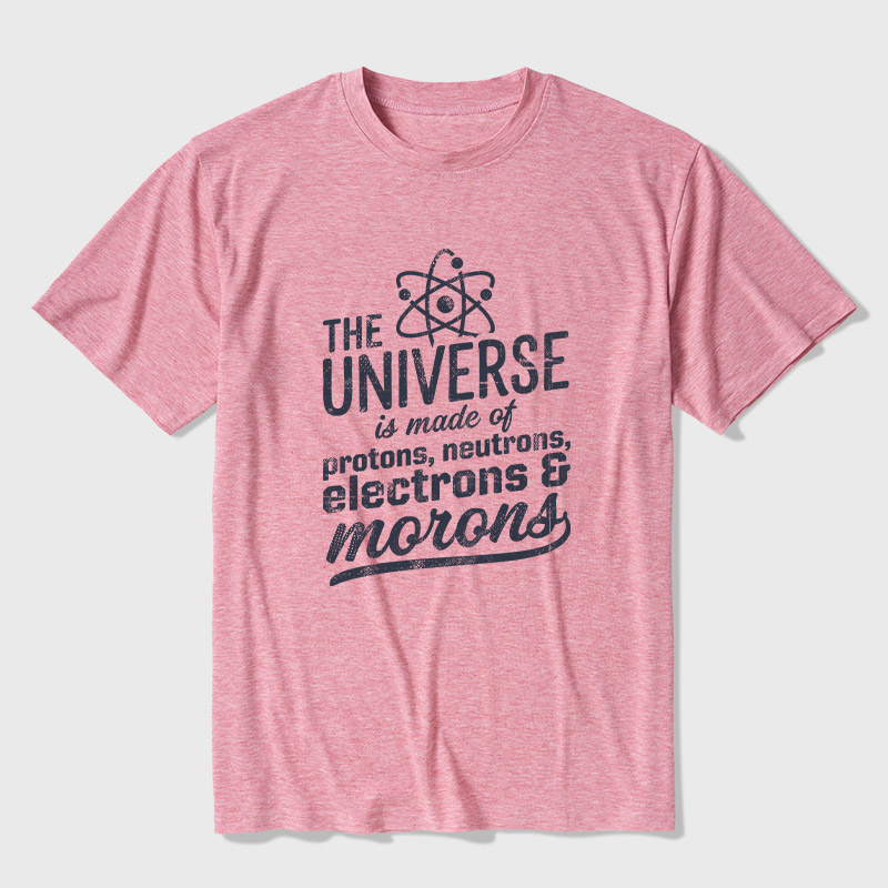 The Composition Of The Universe Science Ultra Soft Heather Tee