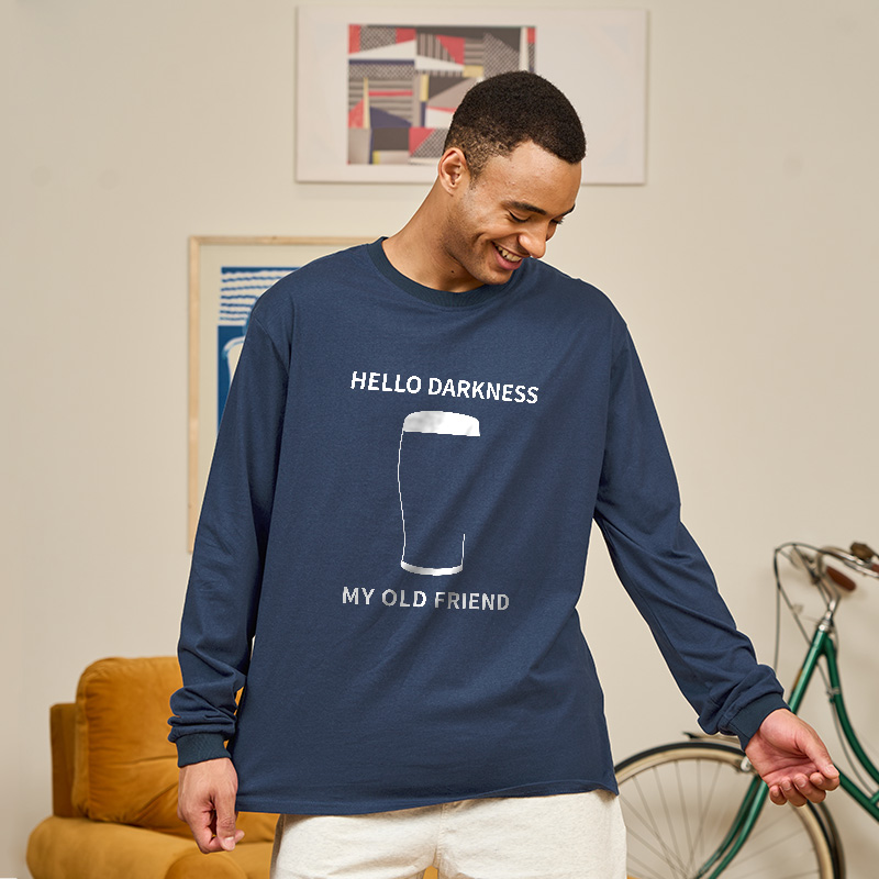 Hello Darkness My Old Friend Long Sleeve T-Shirt