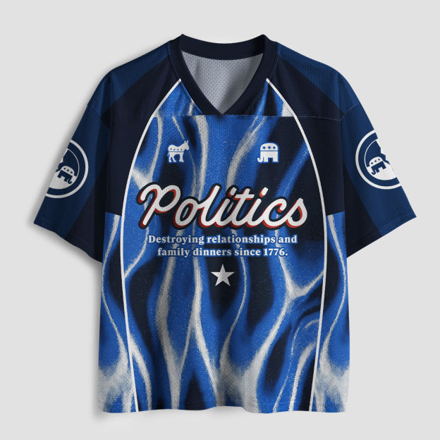Team Politics 1776 Geek Mesh Jersey