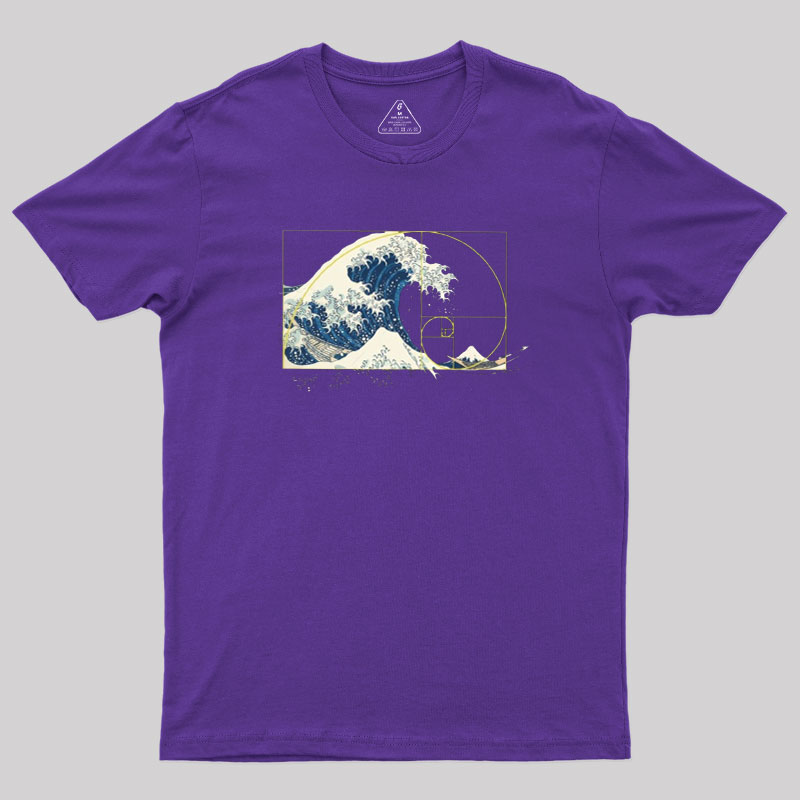 Golden Ratio Wave Geek T-Shirt