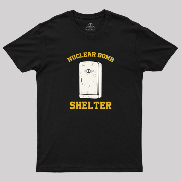 Nuclear Bomb Shelter Geek T-Shirt