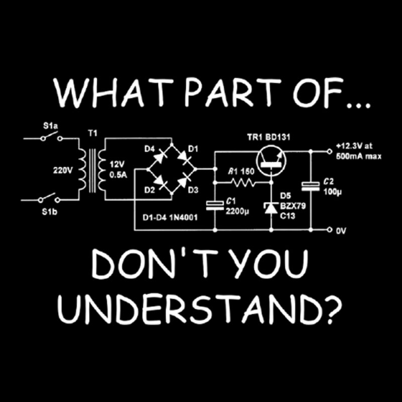 What Part Dont You Understand Geek T-Shirt