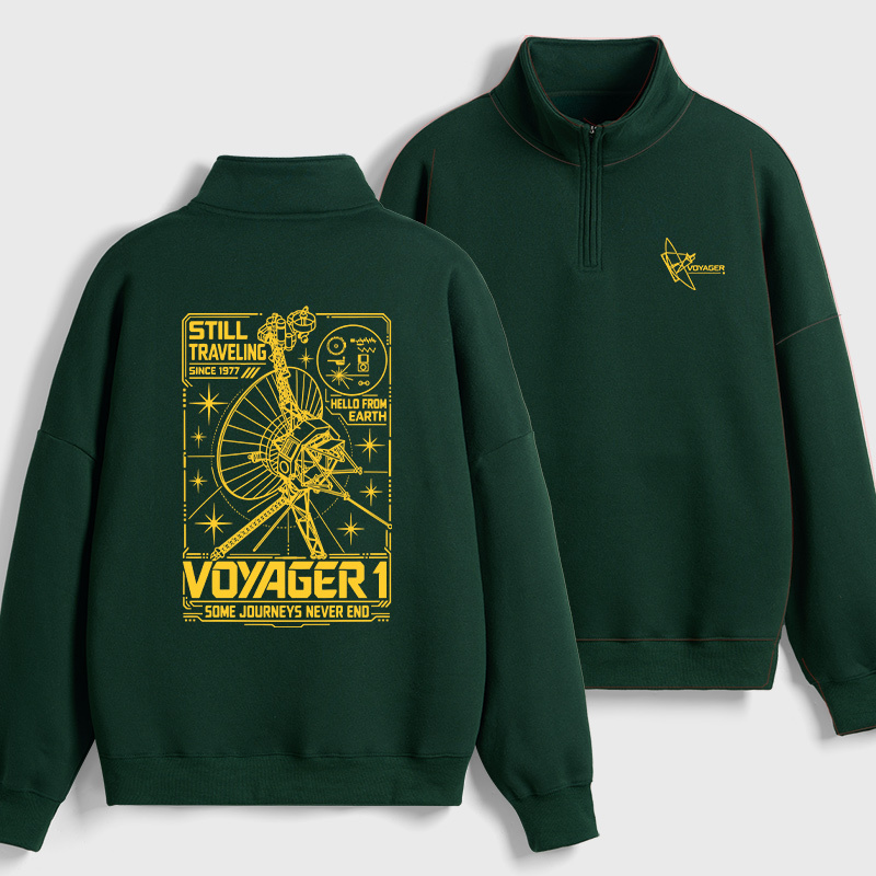 VOYAGER Geek Fleece Quarter-Zip Pollover