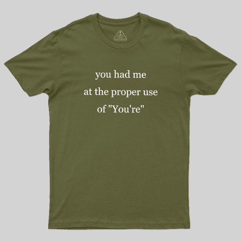 Grammar Lover Geek T-Shirt