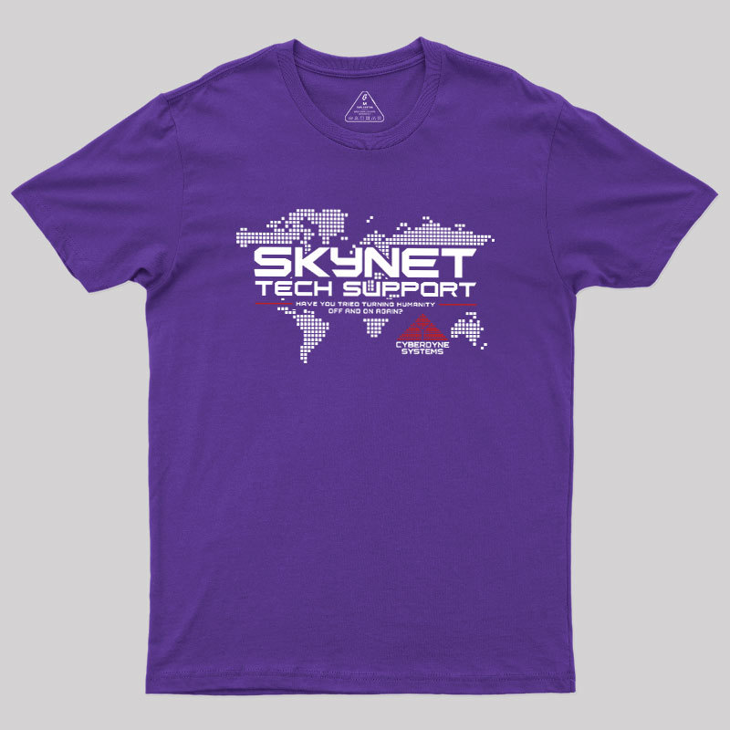 Skynet Tech Support Geek T-Shirt