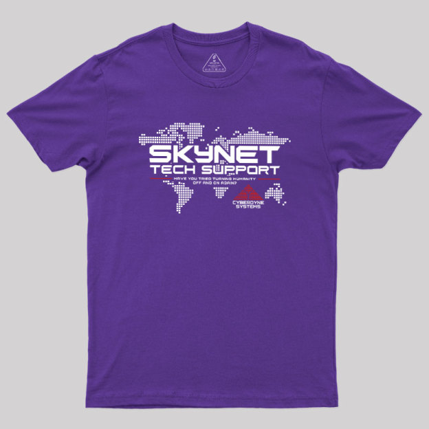 Skynet Tech Support Geek T-Shirt