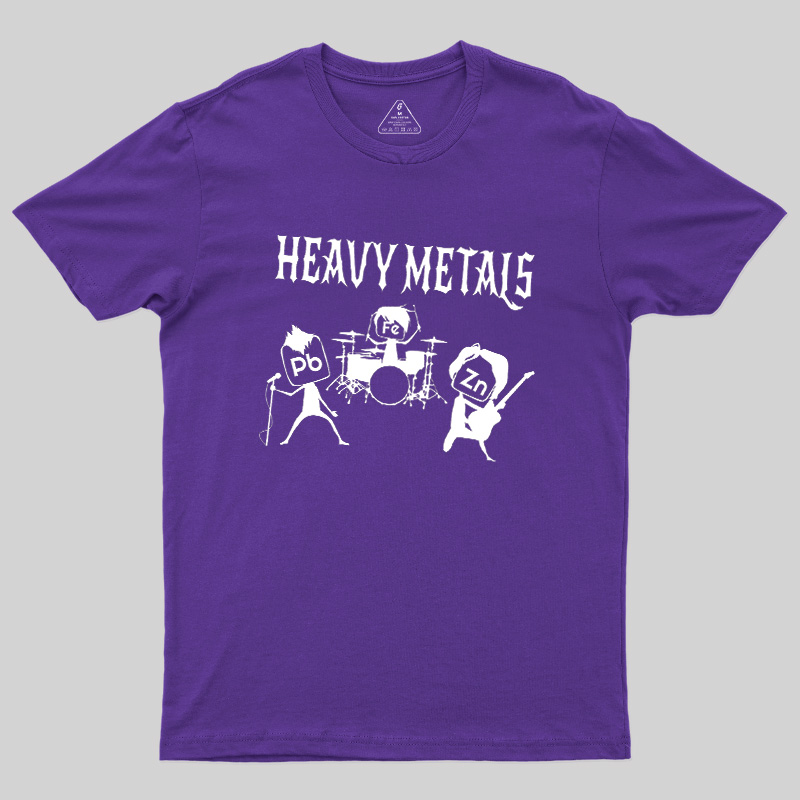 Heavy Metals Geek T-Shirt
