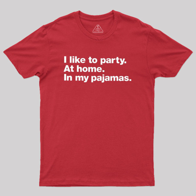 Like To Party Geek T-Shirt