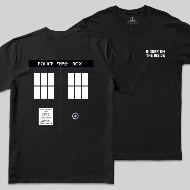 Bigger on the Inside Geek T-Shirt