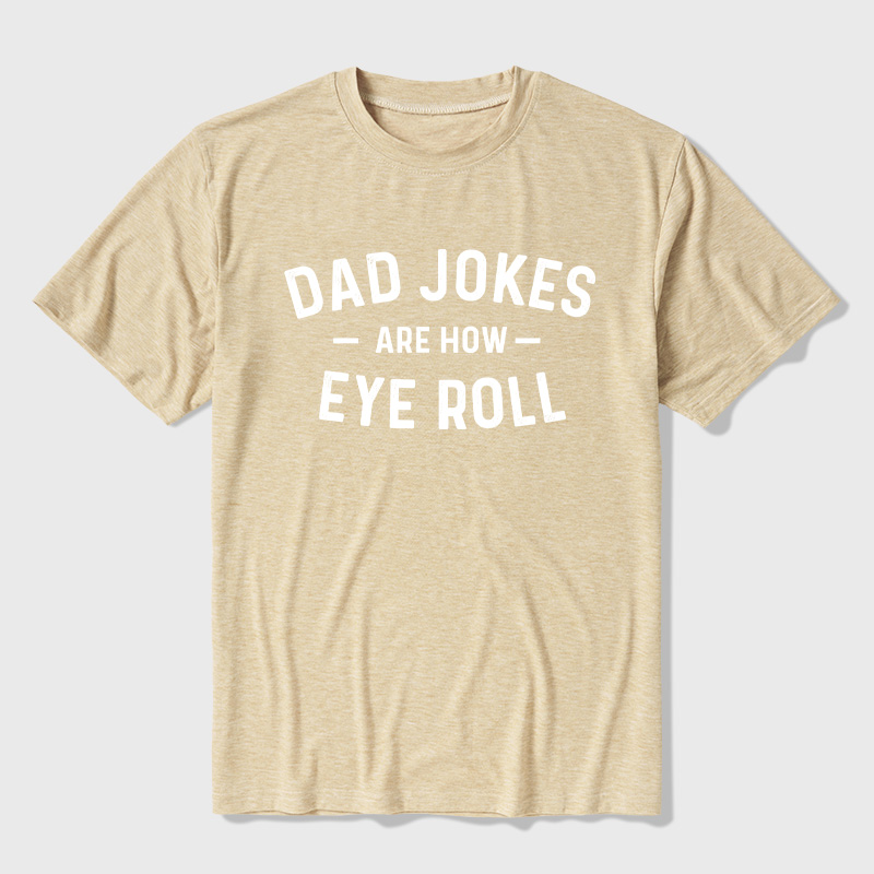 Attitude Towards Dad Jokes Ultra Soft Heather Tee