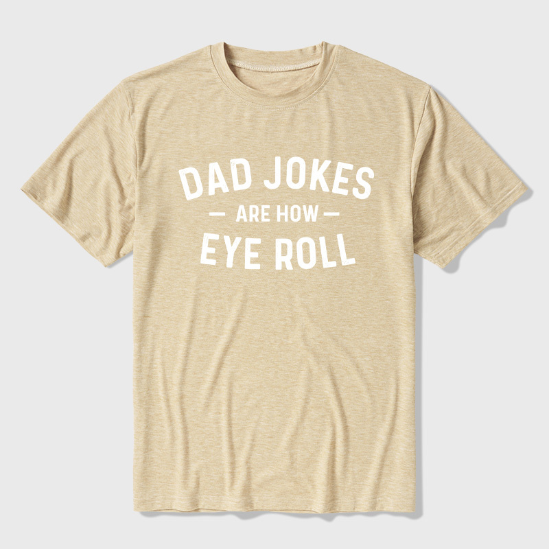 Attitude Towards Dad Jokes Ultra Soft Heather Tee