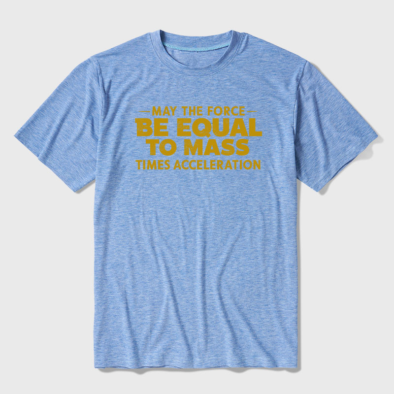 May the Force Ultra Soft Heather Tee