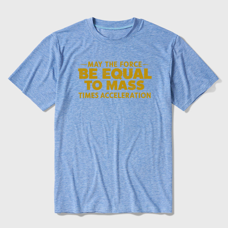 May the Force Ultra Soft Heather Tee