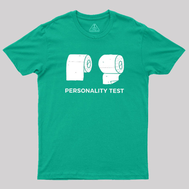 Personality Test Geek T-Shirt