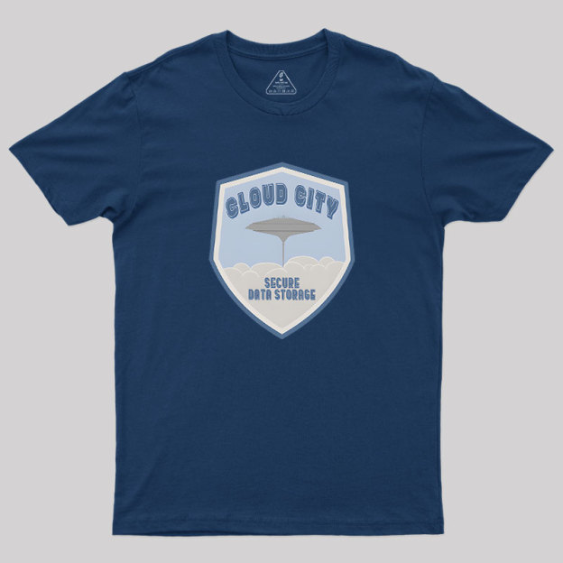 Cloud City Data Storage Geek T-Shirt
