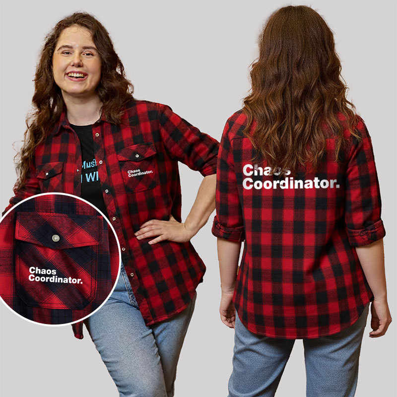 Chaos Coordinator Plaid Flannel Shirt