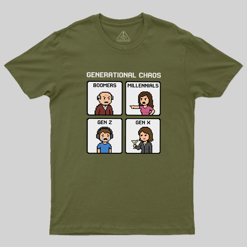 Generational Chaos Geek T-Shirt