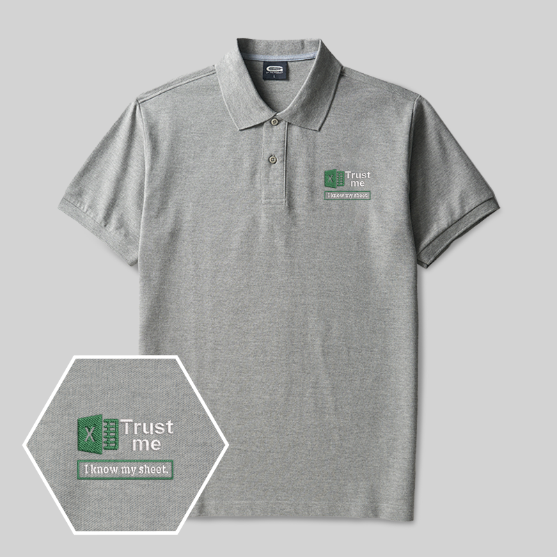 TrustGeek Embroidered Polo Shirts