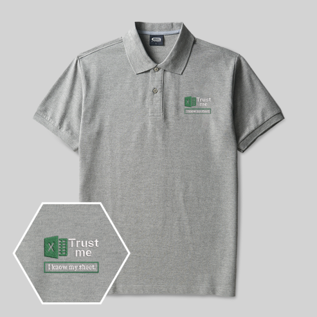 TrustGeek Embroidered Polo Shirts