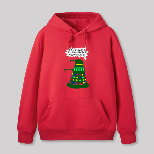 Holiday Dalek Geek Hoodie