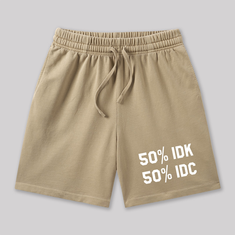 50%IDC Geeky Washed Shorts