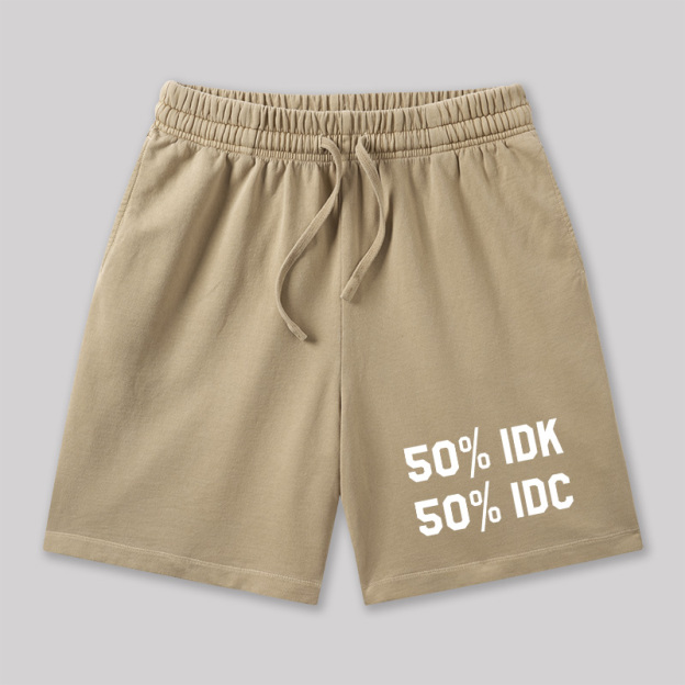 50%IDC Geeky Washed Shorts