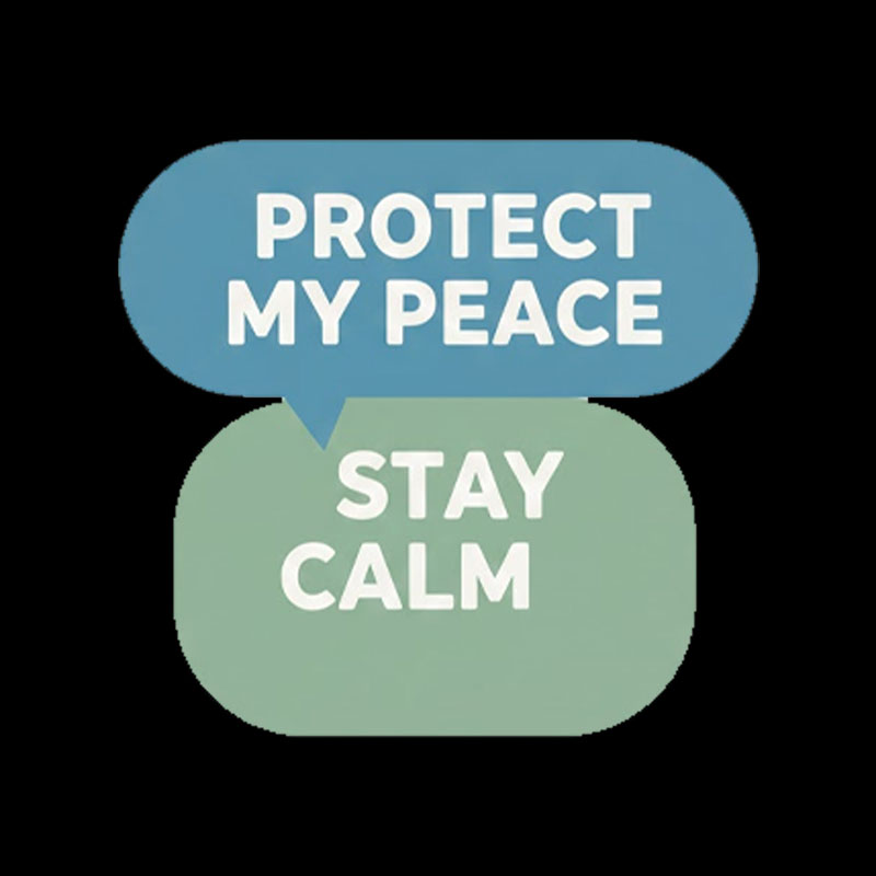 Protect My Peace Geek T-Shirt