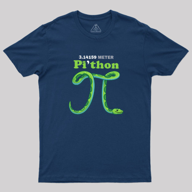 Pi-thon Geek T-Shirt