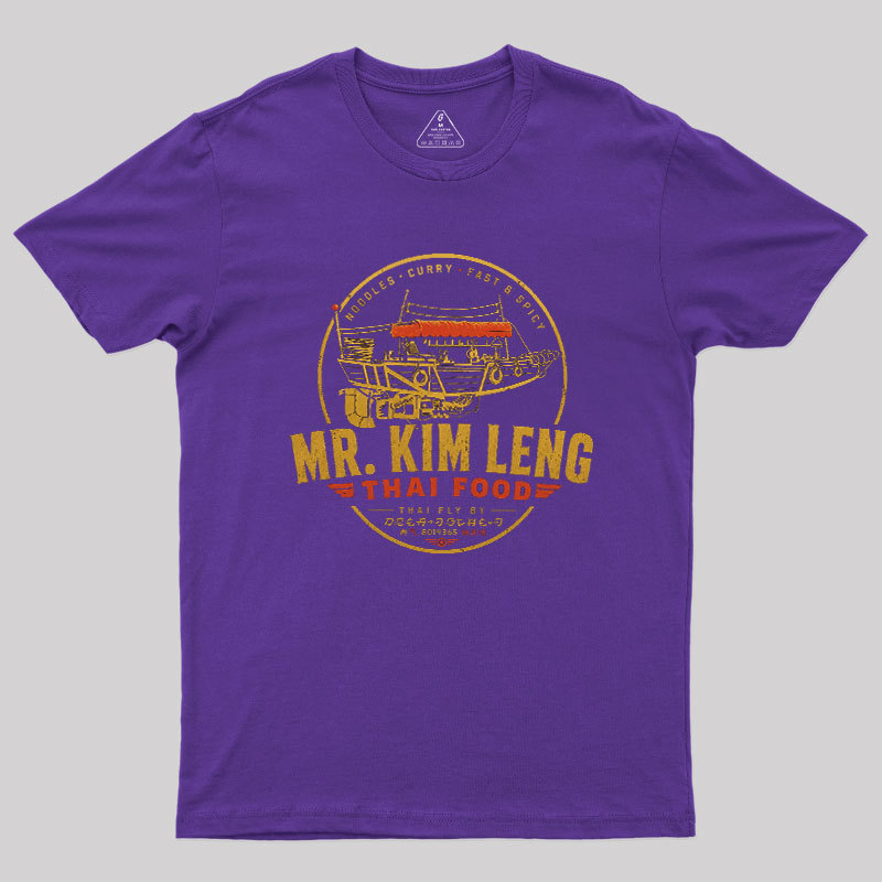 Mr Kim Leng Thai Food Geek T-Shirt