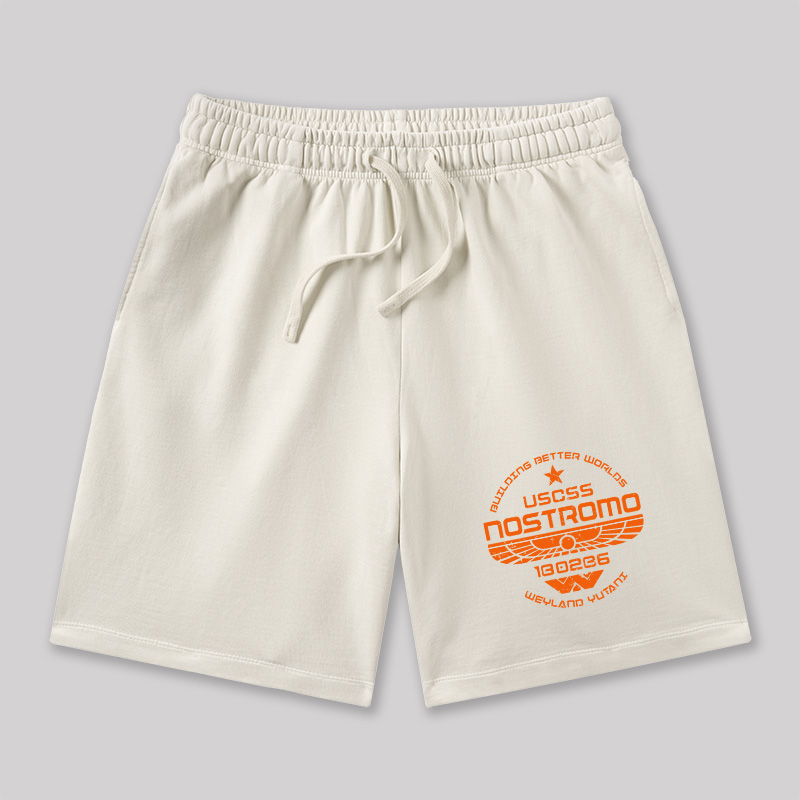 USCSS Nostromo Geeky Washed Shorts
