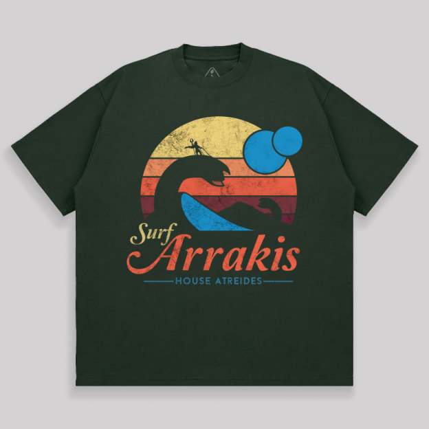 Visit Arrakis Unisex Oversized T-shirt