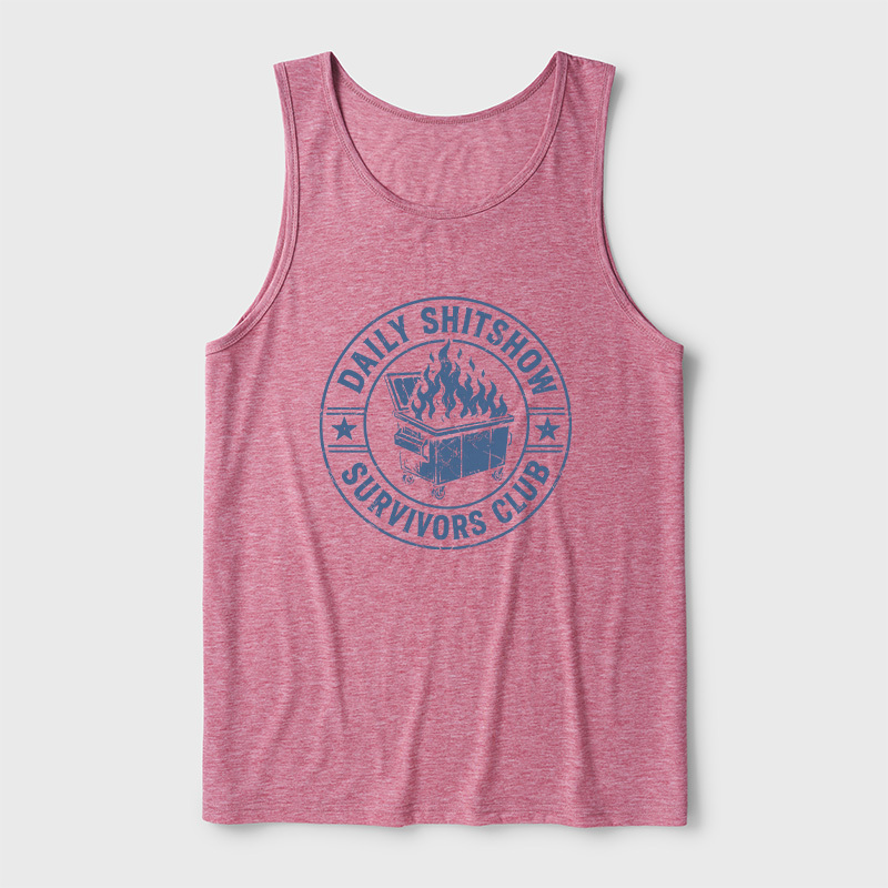 Daily Shitshow Ultra Soft Heather Tank